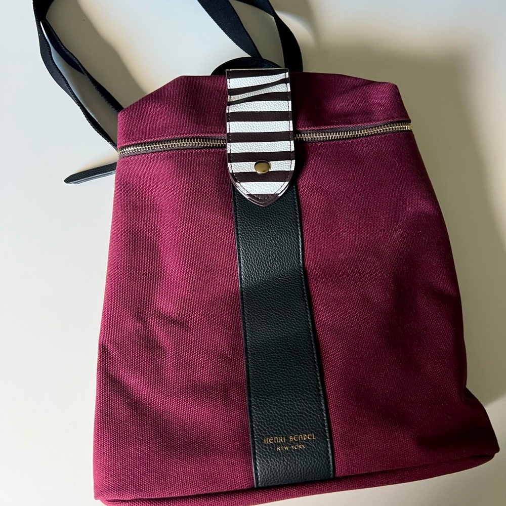 Rare Henri Bendel Convertible back pack.